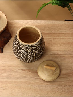 Банка для сыпучих продуктов, 131313.5 см, бамбук - Simaland фото 2