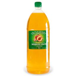 ЗОДИАК жидк.мыло прозрачное 2л Персик мини-ПЭТ канистра