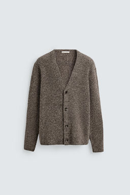 RIBBED TEXTURED CARDIGAN - Zara фото 13