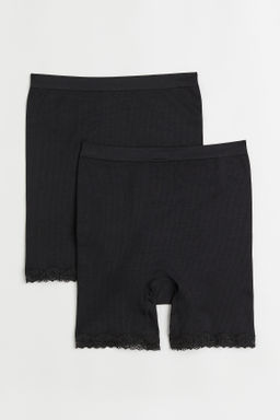 MAMA Pack de 2 culottes Seamless - H&m фото 3