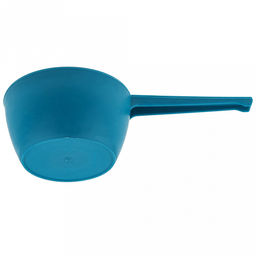 Ковш пластмассовый 1л, д15см, h8см, хозяйственный, усиленный, ударопрочный, полипропилен, цвета микс (Россия)