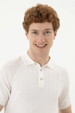 Мужской свитер цвета экрю - U.s. polo assn фото 2