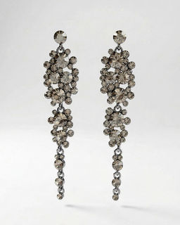 Серьги с чешскими кристаллами