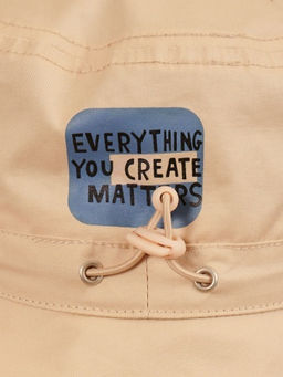 PELICAN, панама детская, Кремовый фото 4