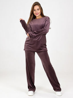 Костюм с брюками Велюр - Амавес-текстиль фото 45