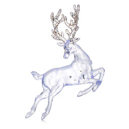 Новогоднее украшение Грациозный олень (13см) - Снеговичок фото 3