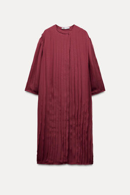 TEXTURED WAVY COAT - Zara фото 5