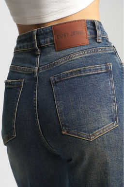 Джинсы-трубы с потертостями Vintage - Erist store фото 13