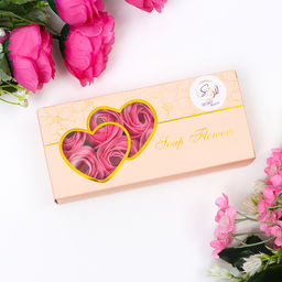 Мыльные розы, розовые, набор 10 шт. - SB BEAUTY фото 8