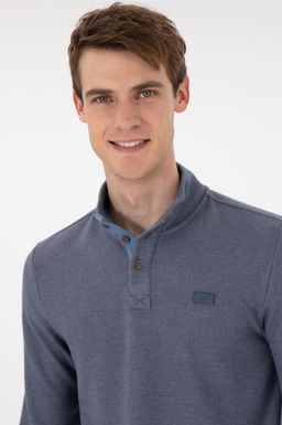 Мужской темно-синий свитшот Неожиданная скидка в корзине - U.s. polo assn фото 2