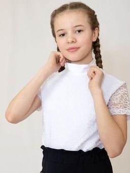 Водолазка белый 181240802а - Nota bene фото 12