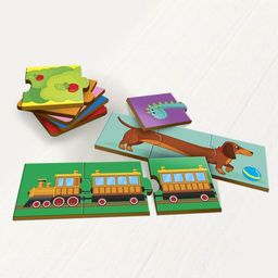 Пазл тройной Собери картинку (головоломка) - Лесная мастерская фото 5