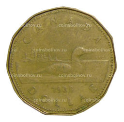 Монета 1 доллар 1988 года Канада