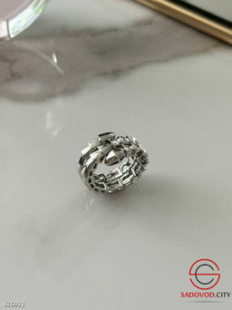 Кольца с камнями из медицинской стали - Bruno фото 2