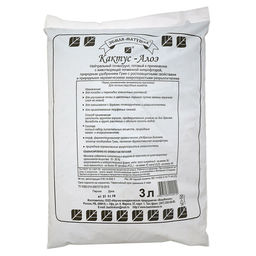 Почвогрунт "Земля-Матушка" кактус-алоэ 3л "БашИнком"