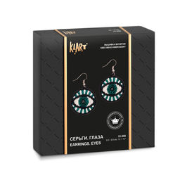 Klart набор для вышивания 10-508 Серьги. Глаза 3.5 х 3.5 см