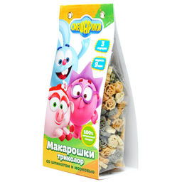 Смешарики Макарошки Триколор 250гр.