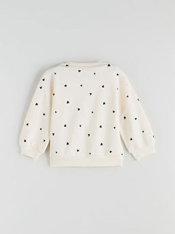 Bisiklet Yaka K?z ?ocuk Sweatshirt