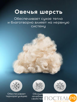 Hаматрасник стеганый MedSleep ARIES хлопок  фото 2