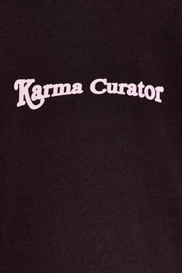 CAMISETA TEXTO DELANTERO / Chocolate - Zara фото 6