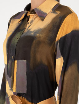 Safran Comfort Fit Dokuma Elbise - Pierre cardin фото 6