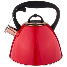 ЧАЙНИК AGNESS ТЮДОРСО СВИСТКОМ 2,7 Л, ТИТАНОВОЕ ПОКРЫТИЕ НОСИКА, ТЕРМОАККУМУЛИРУЮЩЕЕ ДНО, ИНДУКЦИЯ