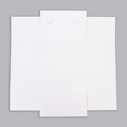 Цена за 5 шт. Коробка под торт, белая, 30×30×19 см