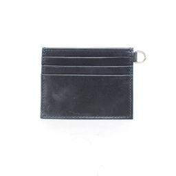 Визитница-кардхолдер Croco-ВК-215 н/к, 1отд, 3карм, синий пулл-ап (85) 261072  фото 2