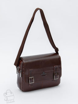 Портфель мужской кожаный 6997-1Z coffee Zinimsk