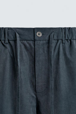 BERMUDA RELAXED FIT EFECTO LAVADO / petro lavado