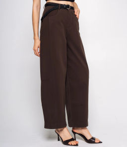 Брюки #КТ6680, шоколадный