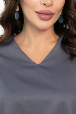 Платье Хюгге (темно-серое) П14121-25М - Lt collection фото 4