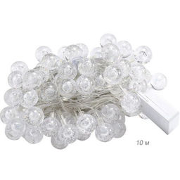 Гирлянда светодиодная Хрустальные шарики 10 м, 100 LED 8 режимов / L105 /уп 50/ разноцветный - Галеонтрейд фото 2