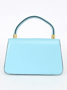 Сумка женская искусственная кожа Ch&K-1075, 1отд, плечевой ремень, голубой SALE 255082 - Adelia фото 7
