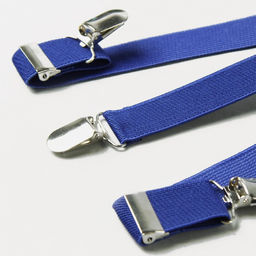 Подтяжки детские, ширина 2.5 см, цвет синий - Simaland фото 5