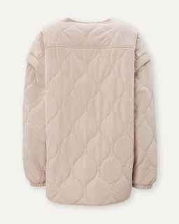 Утепленная куртка со стеганым орнаментом - Incity фото 5