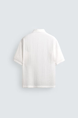 FLUID TEXTURED SHIRT - Zara фото 8