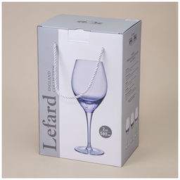 НАБОР БОКАЛОВ ДЛЯ ВИНА ИЗ 2 ШТ BUBLES 580 МЛ - Lefard фото 2
