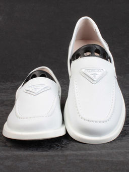 03-HY3-2D WHITE Полуботинки женские (натуральная кожа)