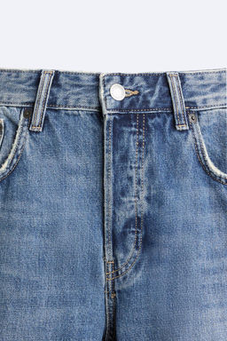 SLIM FIT CROPPED JEANS - Zara фото 8