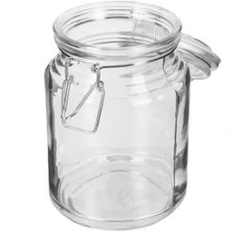 Банка стеклянная (с бугельным замком, стекл.крышкой) 0.7л - Спарк фото 2