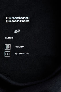 Camiseta con cuello perkins Warming Slim Fit - H&m фото 6