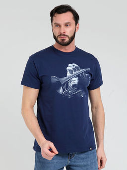 Футболка мужская _ 02285/Trumpet