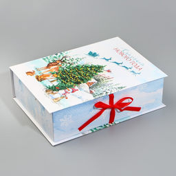 Коробка подарочная - книга «Счастливого Нового Года», 27×19.5×8 см