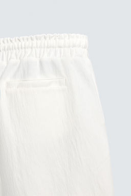 BERMUDA JOGGER ESTRUCTURA / Blanco roto - Zara фото 9