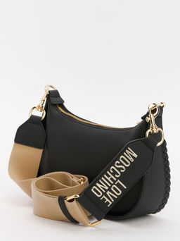 Кросс-боди LOVE MOSCHINO BRAIDING Артикул 4376563, черный  фото 4