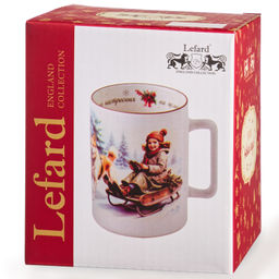 КРУЖКА LEFARD ХОРОШЕГО НАСТРОЕНИЯ НА ЦЕЛЫЙ ГОД 400МЛ  фото 6