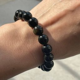 Браслет из золотистого Обсидиана 20,5 см