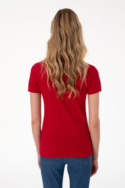 Kad_n K_rm_z_ Basic Ti__rt Sepette S_rpriz _ndirim - U.s. polo assn фото 5