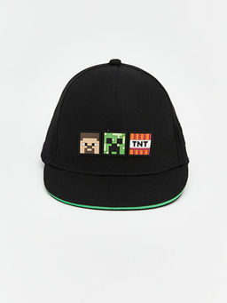 Minecraft Bask?l? Erkek Bebek Kep ?apka